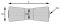 Kielrolle, &Oslash; 75/50 x 126 mm, Bohrung &Oslash; 17 mm