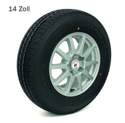 SECURITY Komplettrad 195/70R14, 96N, AW414, M+S