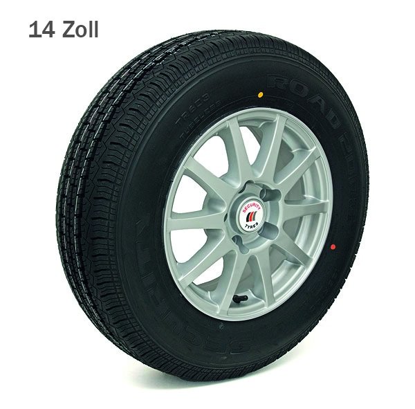 SECURITY Komplettrad 185/65R14, 93N, AW414, M+S