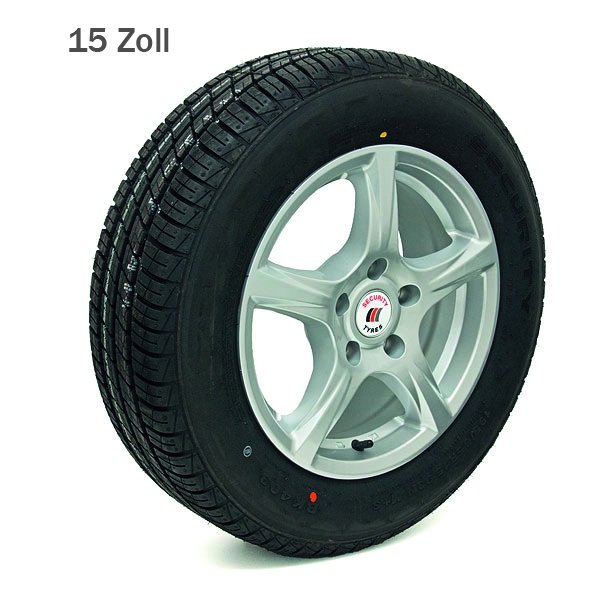 SECURITY Komplettrad 195/65R15, 95N, AW414, M+S