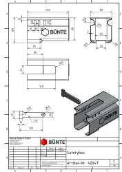 Diebstahlsicherung Safety-Box II, m.Schloss