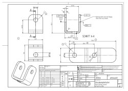 KNOTT Achsstoßdämpferhalter, U-Profil 43 mm