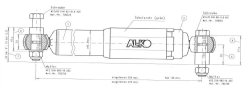 Achssto&szlig;d&auml;mpfer, gr&uuml;n, -900 kg, 254 mm,...