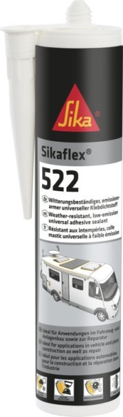 SIKA Sikaflex-522, wei&szlig;, 300 ml Kartusche