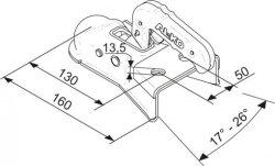 AL-KO AK 750-A, -750 kg, V-Deichsel