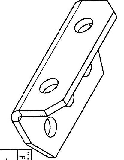 B&Uuml;NTE Achssto&szlig;d&auml;mpferhalter, 40 x 100 x 55 mm