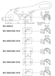 WINTERHOFF WS 3500-D65-60-K14+Z, -3500 kg