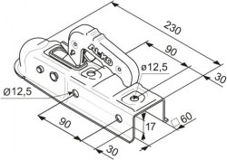 AL-KO AK 7-E, -750 kg, Vkt. 60 mm