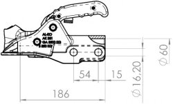 AL-KO AK 351, -3500 kg, &Oslash; 60 mm