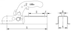 KNOTT K7,5-M, -750 kg, Vkt. 70 mm