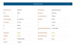 KNOTT KQ14-C, -1400 kg, Vkt. 70 mm