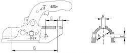 KNOTT K27-A, -2700 kg, &Oslash; 50 mm