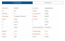 KNOTT K27-A, -2700 kg, &Oslash; 50 mm