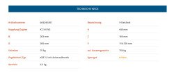 KNOTT KZE 7,5, -750 kg, V-Deichsel