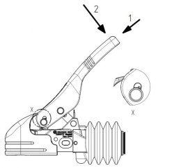 KNOTT KS30, -3000 kg, &Oslash; 50 mm