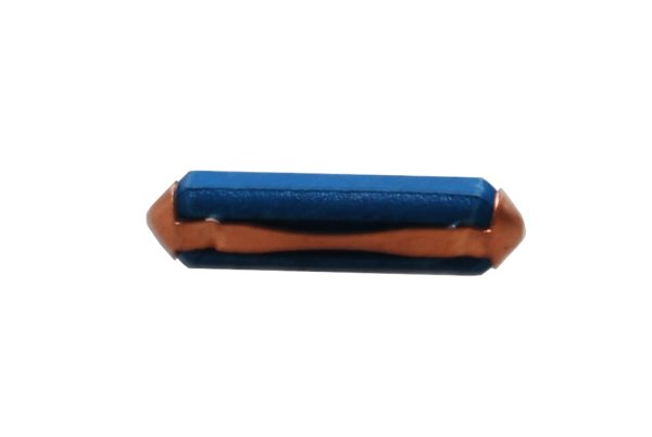 Torpedosicherung, 25 Ampere, blau, &Oslash; 6 x 25 mm