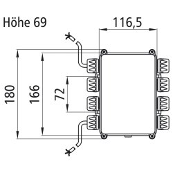 ASP&Ouml;CK Spannungsreduzierger&auml;t, v. 24 a. 12 V