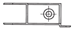 Einfass-Bordwandverschluss, rechts, 361 mm hoch