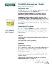 RAVENOL Handreiniger-Paste, 500 ml Dose