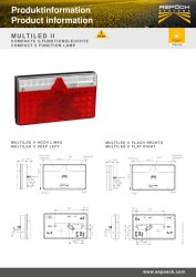 ASP&Ouml;CK Multiled II R&uuml;ckleuchte LED rechts