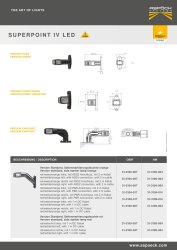 ASP&Ouml;CK Superpoint IV Umrissleuchte LED r./w./g.