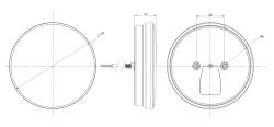 FRISTOM FT-213 R&uuml;ckleuchte LED