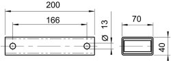 AL-KO Distanzstücke (Set), 70 mm hoch