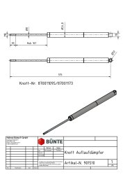 KNOTT Auflaufstoßdämpfer, f. KF/KR20-C