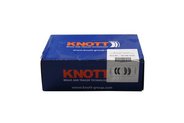 KNOTT Bremsbackensatz, 203,2 x 40 mm, f. Radbremse