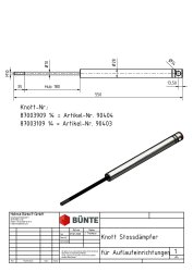 KNOTT Auflaufstoßdämpfer f. KF30-E/KRV30-B