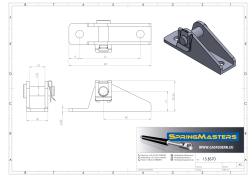 Lagerschuh BVP8-1, 18 x 69 x 25,65 mm, Ø 8 mm