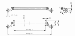 Laufachse 700-5 Plus Optima