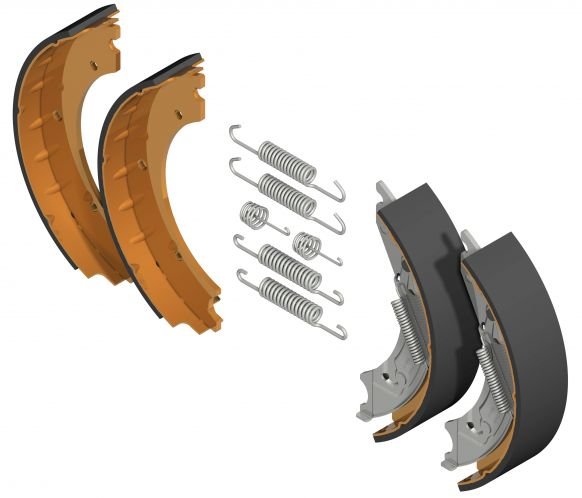 KNOTT Bremsbackensatz, 250 x 50 mm, f. RB 25-4316