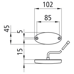 ASPÖCK Flatpoint II Seitenmarkierungsleuchte LED