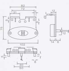 ASP&Ouml;CK Flatpoint II Seitenmarkierungsleuchte LED