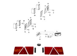 JOKON/WESTFALIA Nebelschlussleuchte links