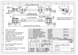 SCHLEGL Flexi-Laufachse MB8, Ausf. B, 850 kg