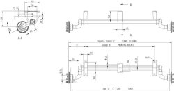 KNOTT Laufachse VG7-L, 750 kg, Hochbock