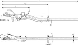 KNOTT Auflaufeinrichtung KRVD14 gekröpft