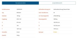 KNOTT Auflaufeinrichtung KRV35-A, 2700-3500 kg