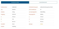 KNOTT Auflaufeinrichtung KRV30-B, 1600-3000 kg