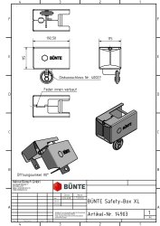 Safety-Box XL, klappbar, m. Schloss