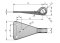 FBS Anschraub&ouml;se, Gr&ouml;&szlig;e 0, 50 x 89 x 22 mm