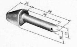 FBS Anschweißbolzen, Ø 12 x 106 mm