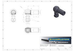 Winkelgelenk M6, M6 x 11 mm