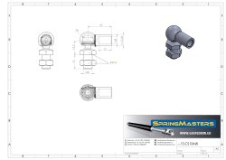 Winkelgelenk M8, M8 x 13 mm