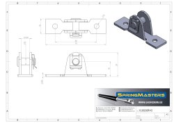 Lagerschuh BVP8-3, 18 x 73 x 29 mm, &Oslash; 8 mm