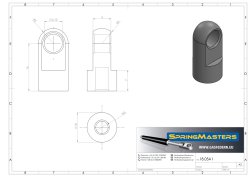 Auge m. Bund M5, &Oslash; 6,1 mm, wirksame L&auml;nge 16 mm